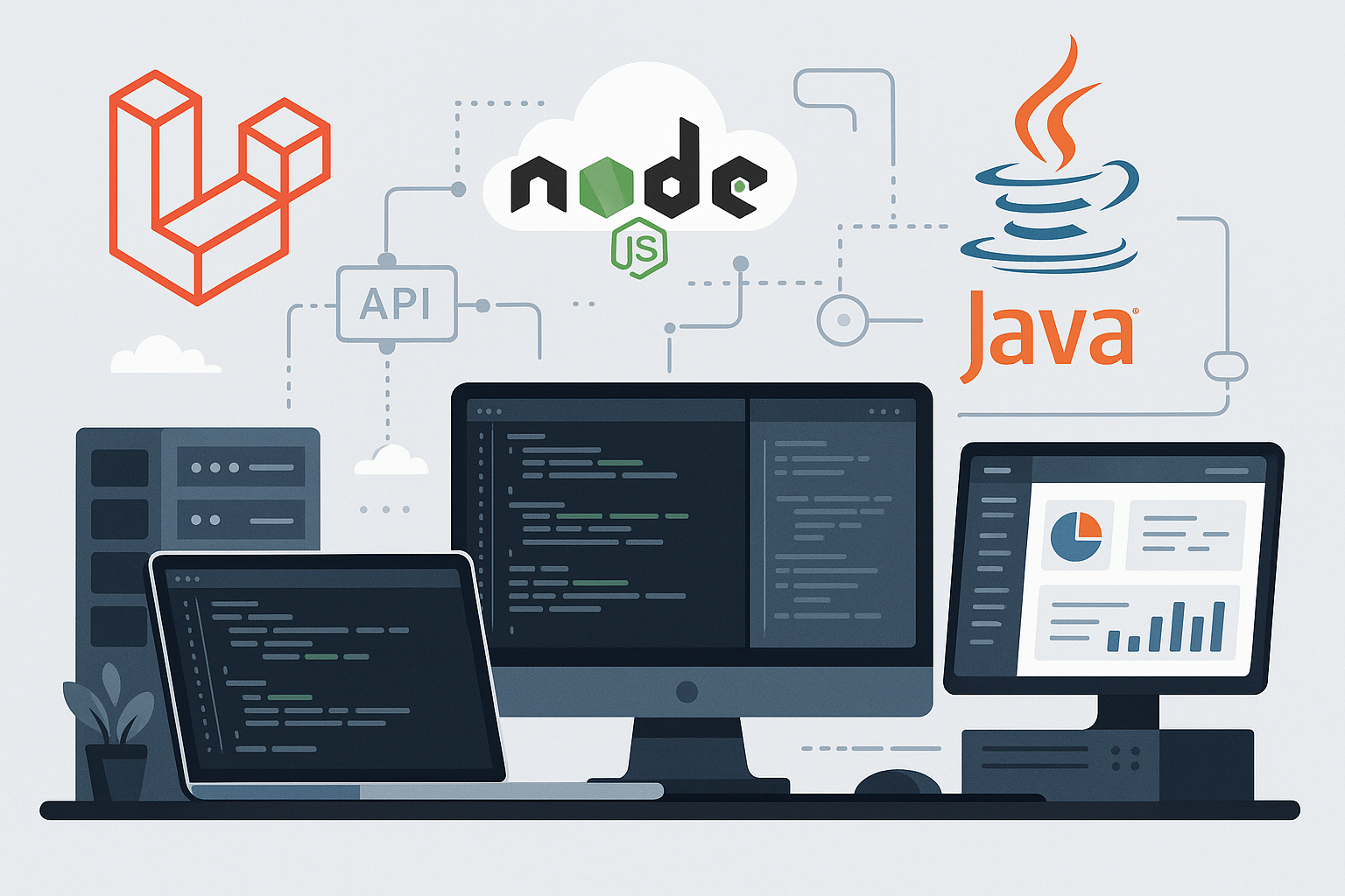 Build and Develop SaaS Systems with Laravel, Node.js & Java